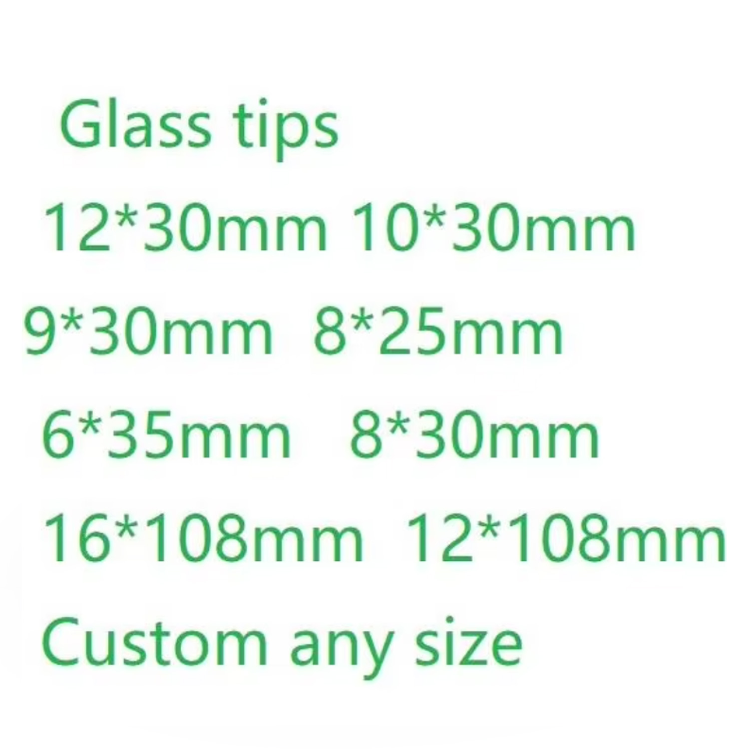 glow in the dark multi-hole filter tip